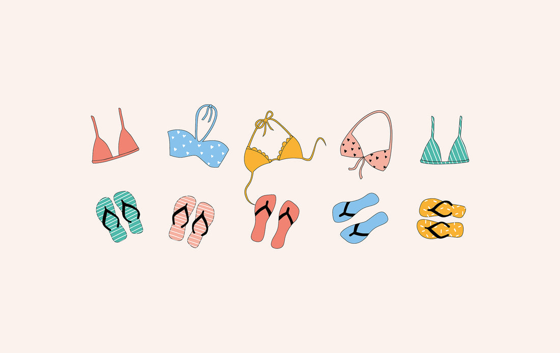 Bikini desktop and iPad wallpaper