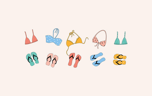 Bikini desktop and iPad wallpaper