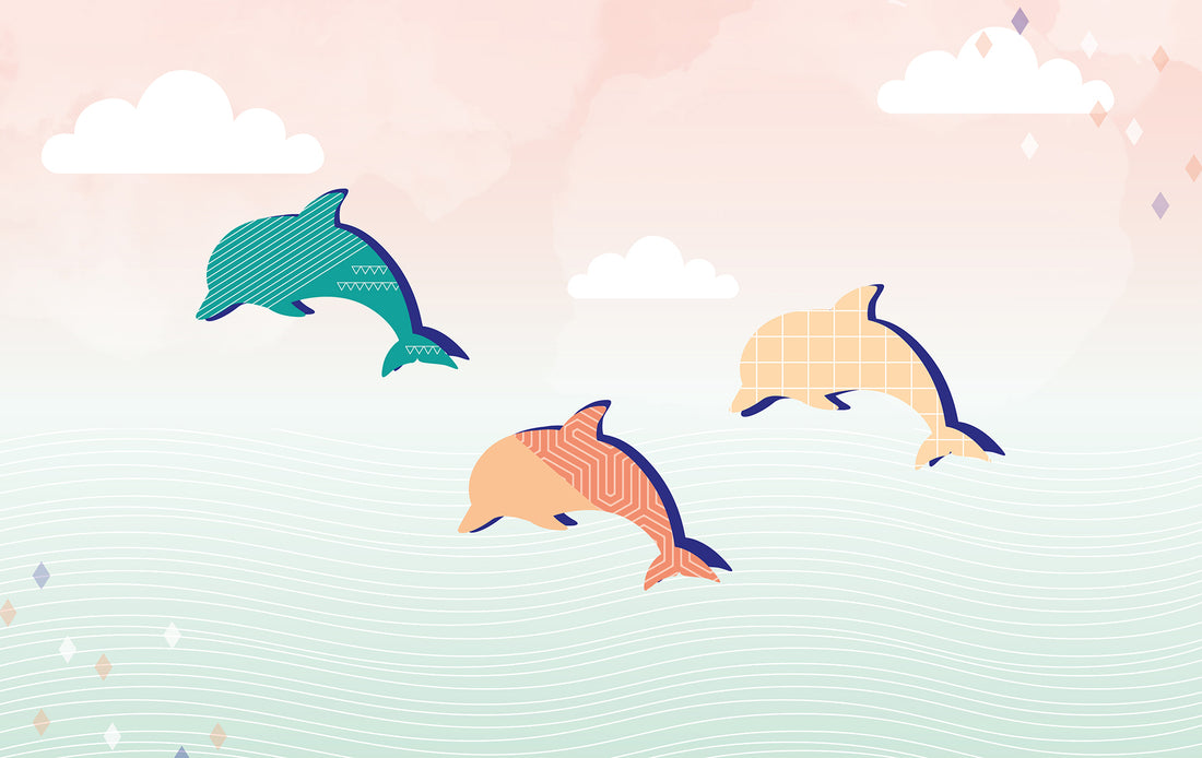 Dolphin dreaming desktop wallpaper