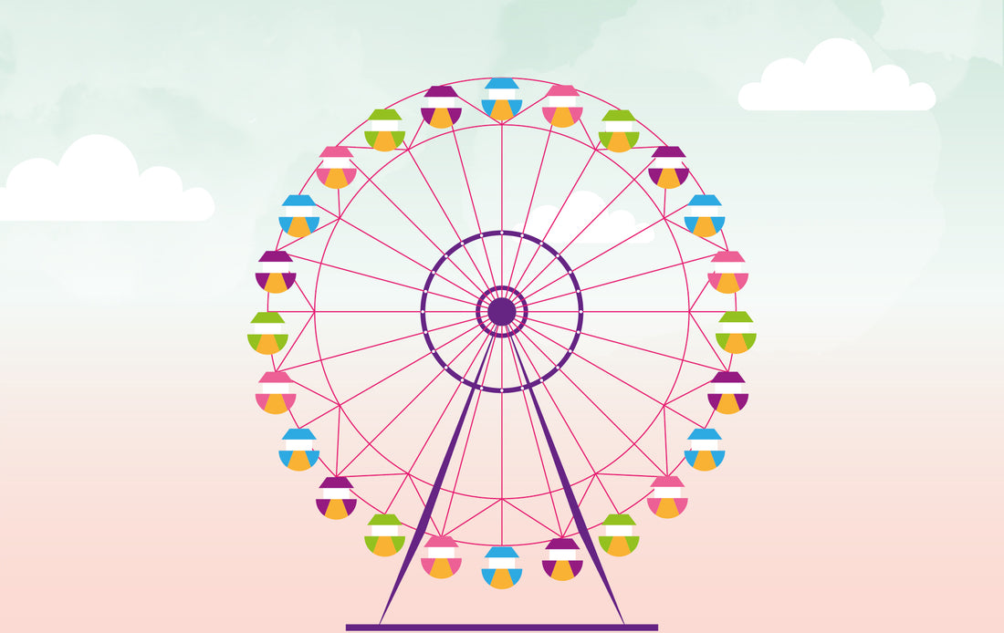 Ferris wheel desktop and ipad wallpaper