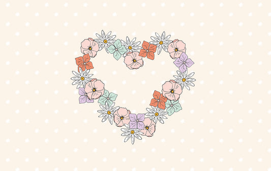 Flower power desktop wallpaper