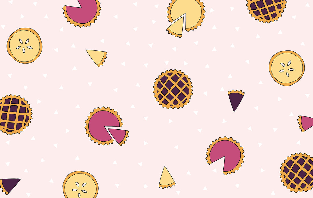Pie desktop and iPad wallpaper