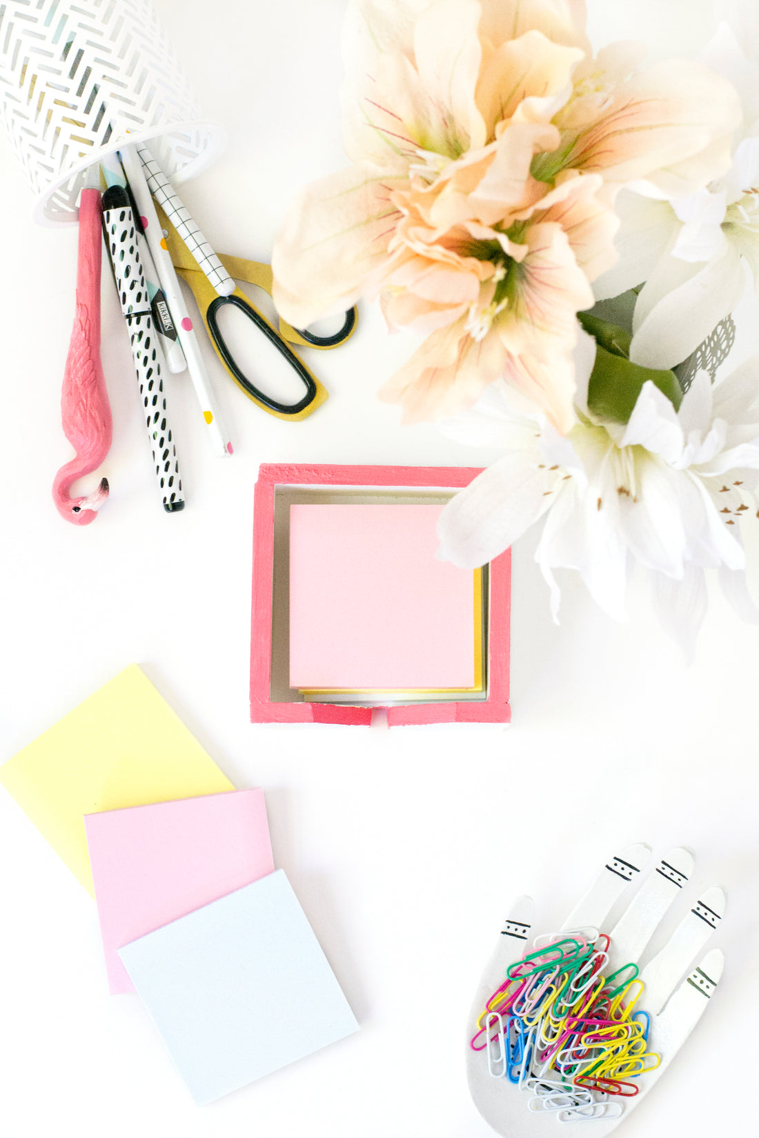 DIY post-it note holder