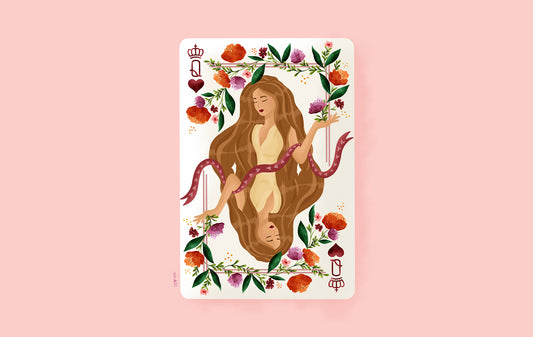Queen of Hearts desktop, phone and tablet wallpaper