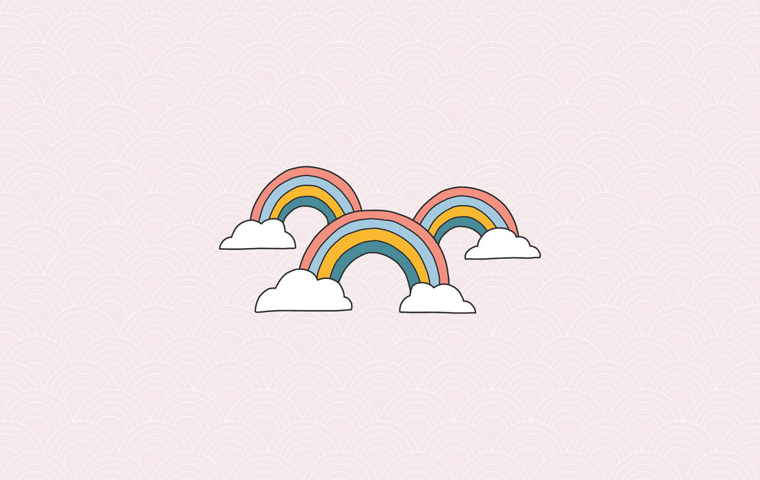 Rainbow desktop, phone and tablet wallpaper