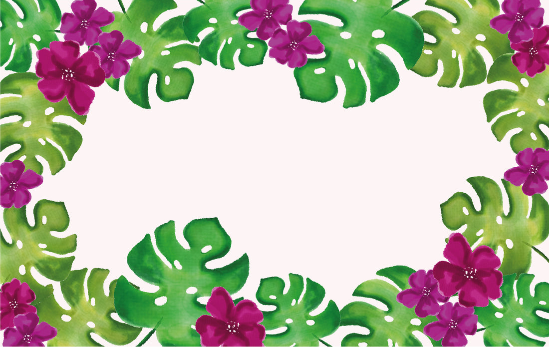 Monstera leaf desktop wallpaper