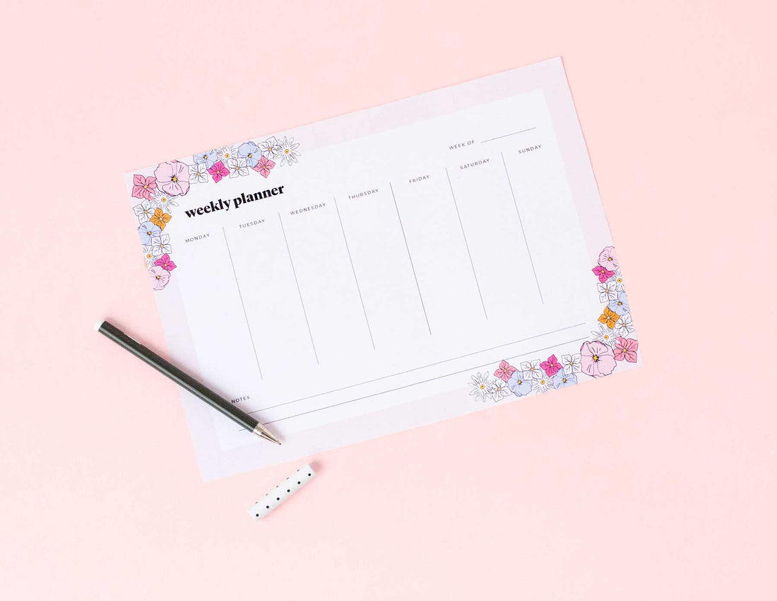 Printable weekly planner