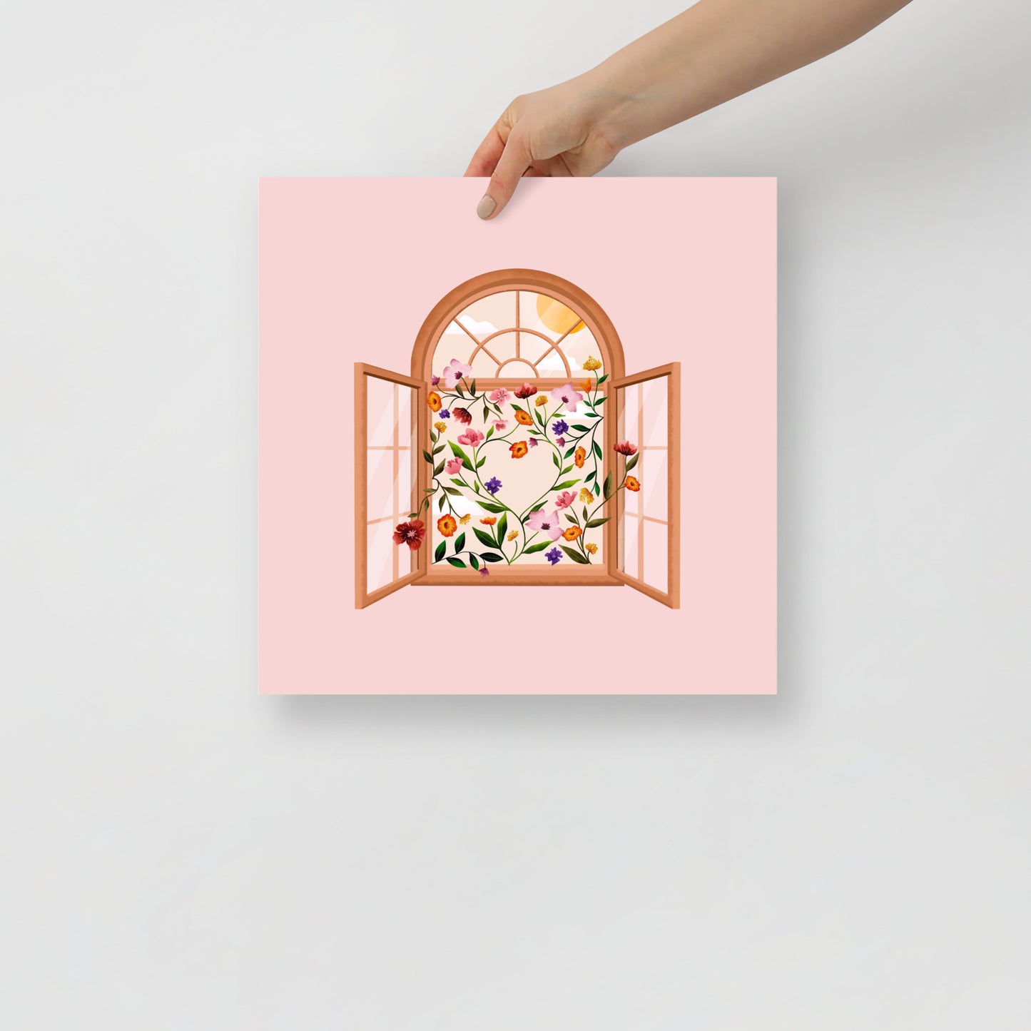 Window art print