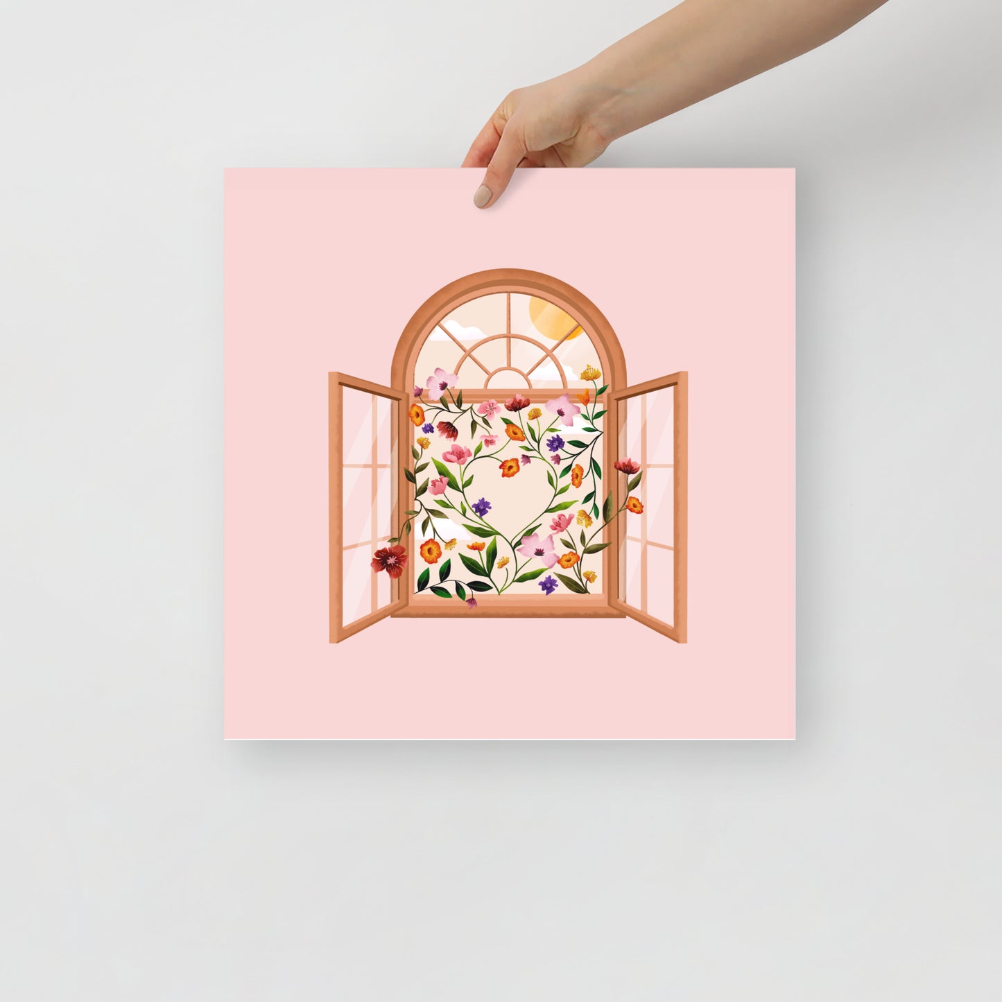 Window art print