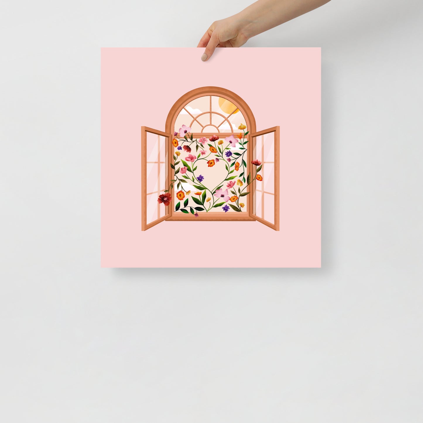 Window art print