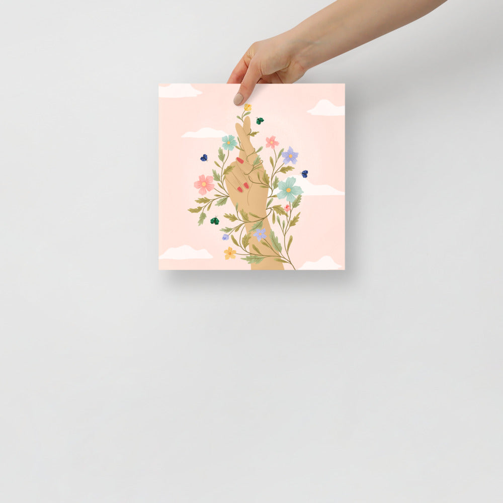 Fingers Crossed art print