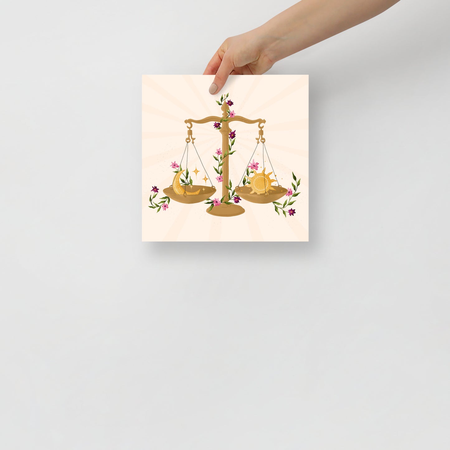 Celestial scales art print