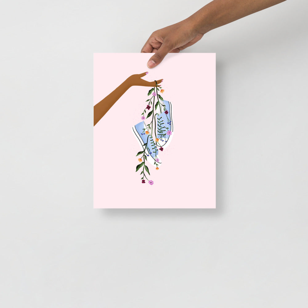 Shoelaces art print