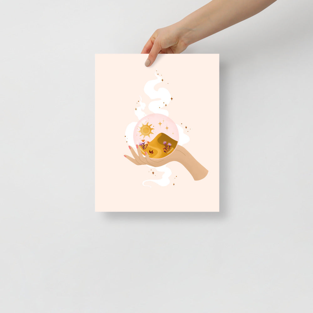Crystal Ball art print