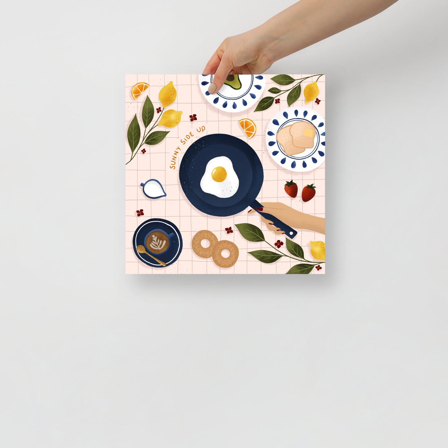 Sunny side up art print