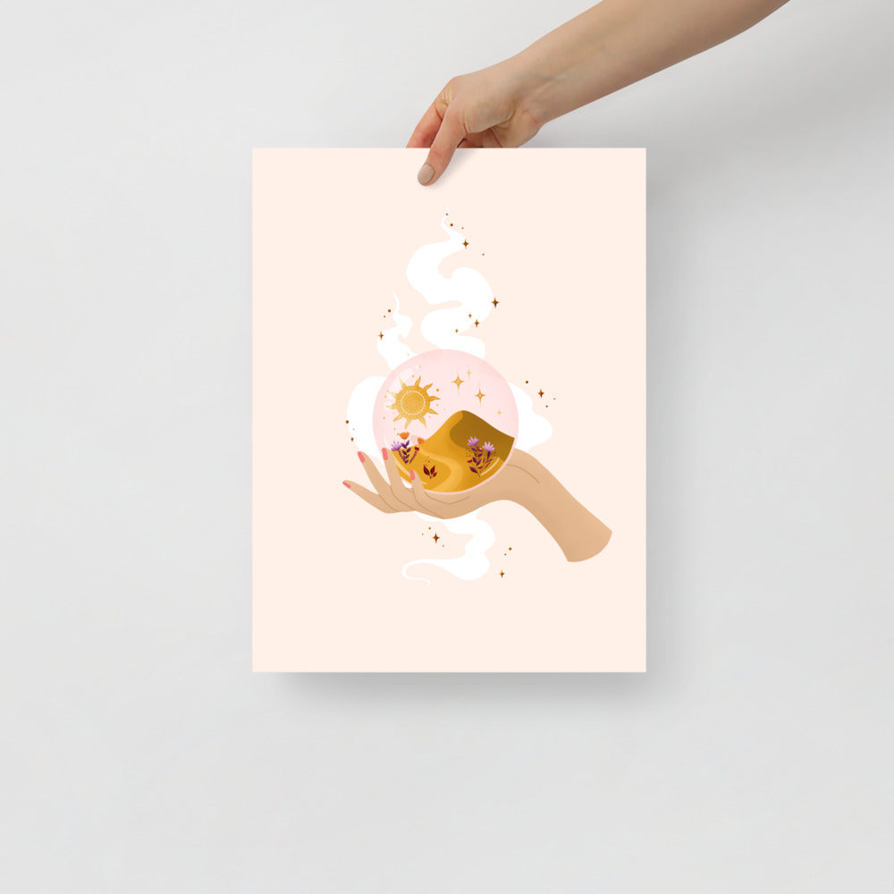 Crystal Ball art print