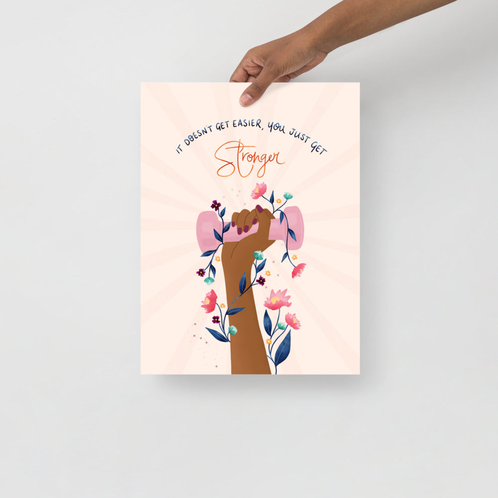 Stronger art print