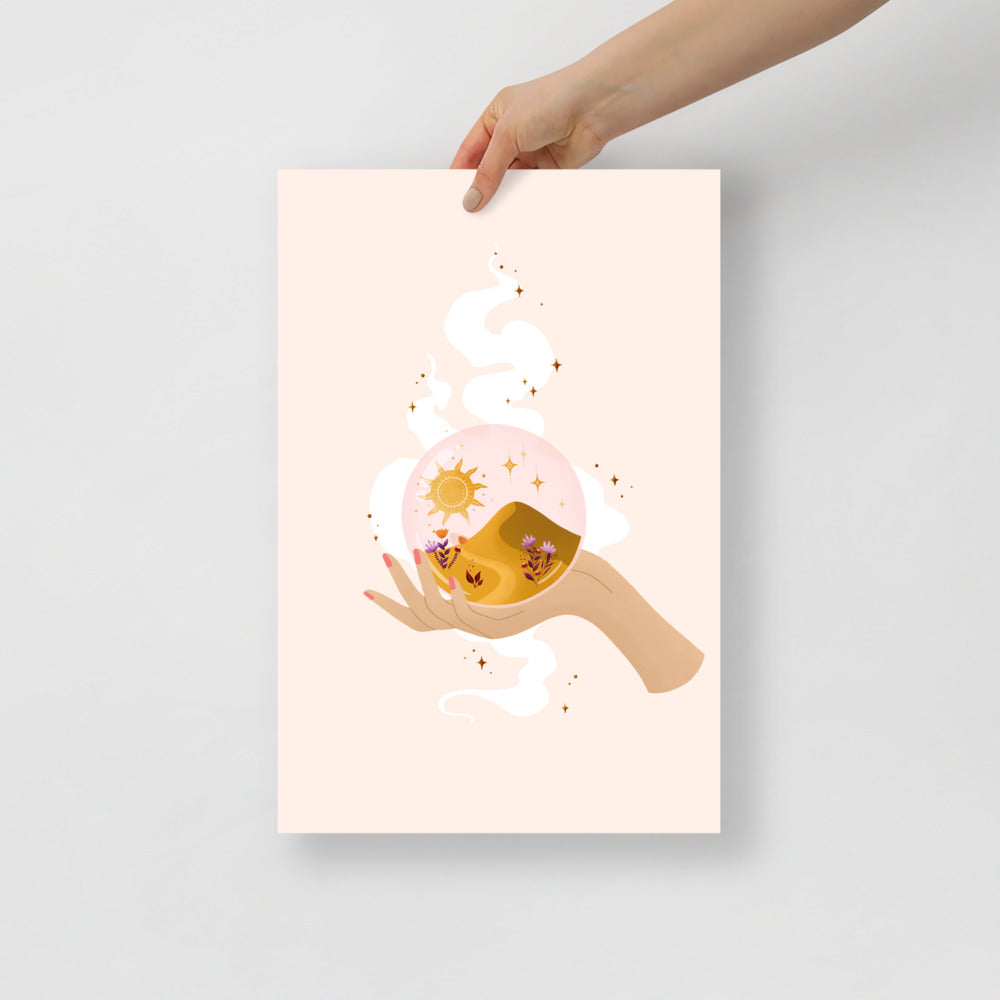 Crystal Ball art print