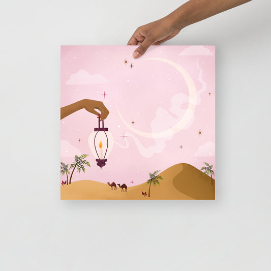 Desert art print