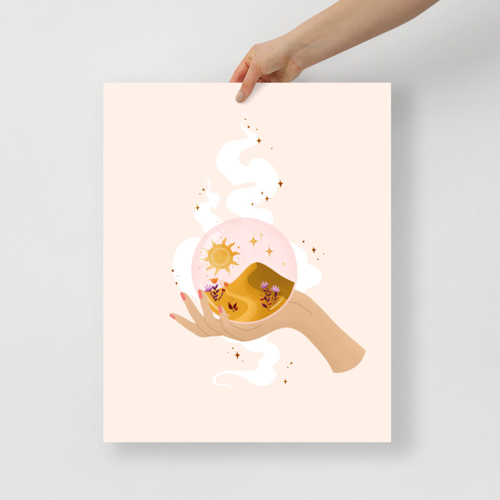 Crystal Ball art print