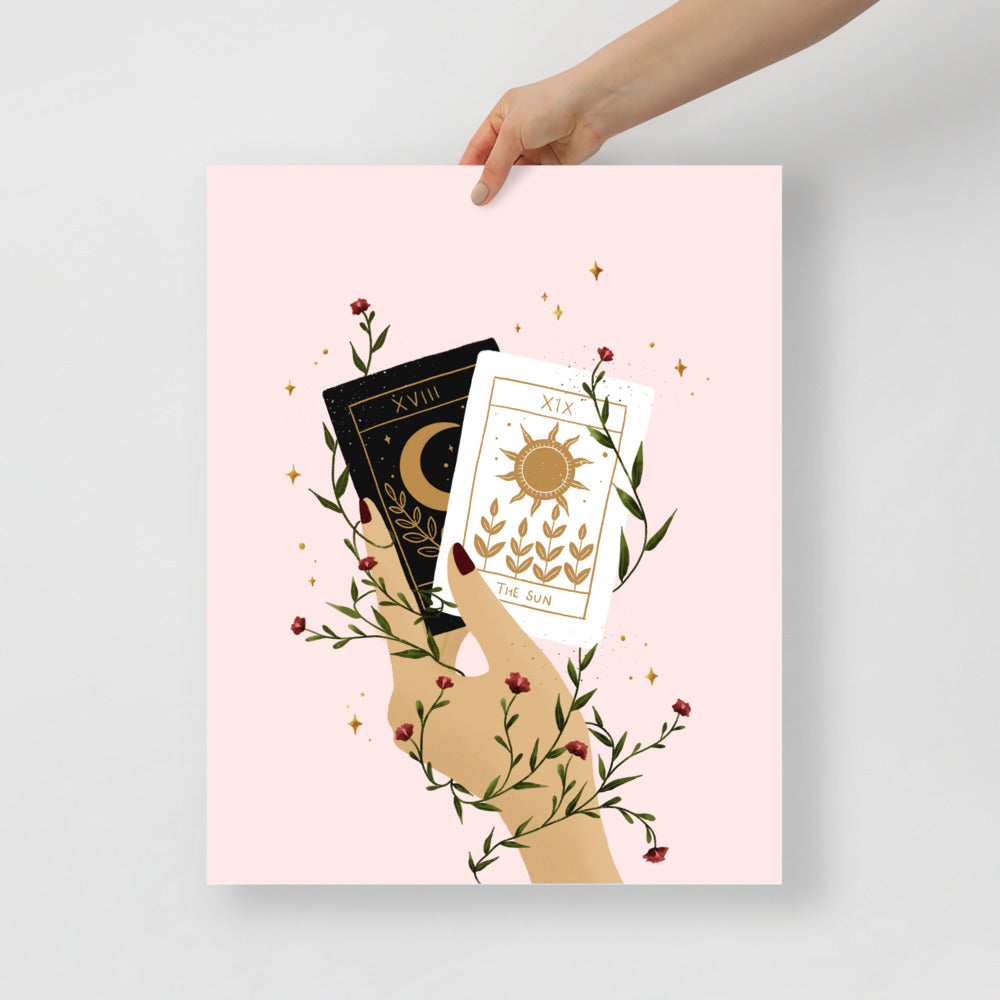Tarot Cards art print
