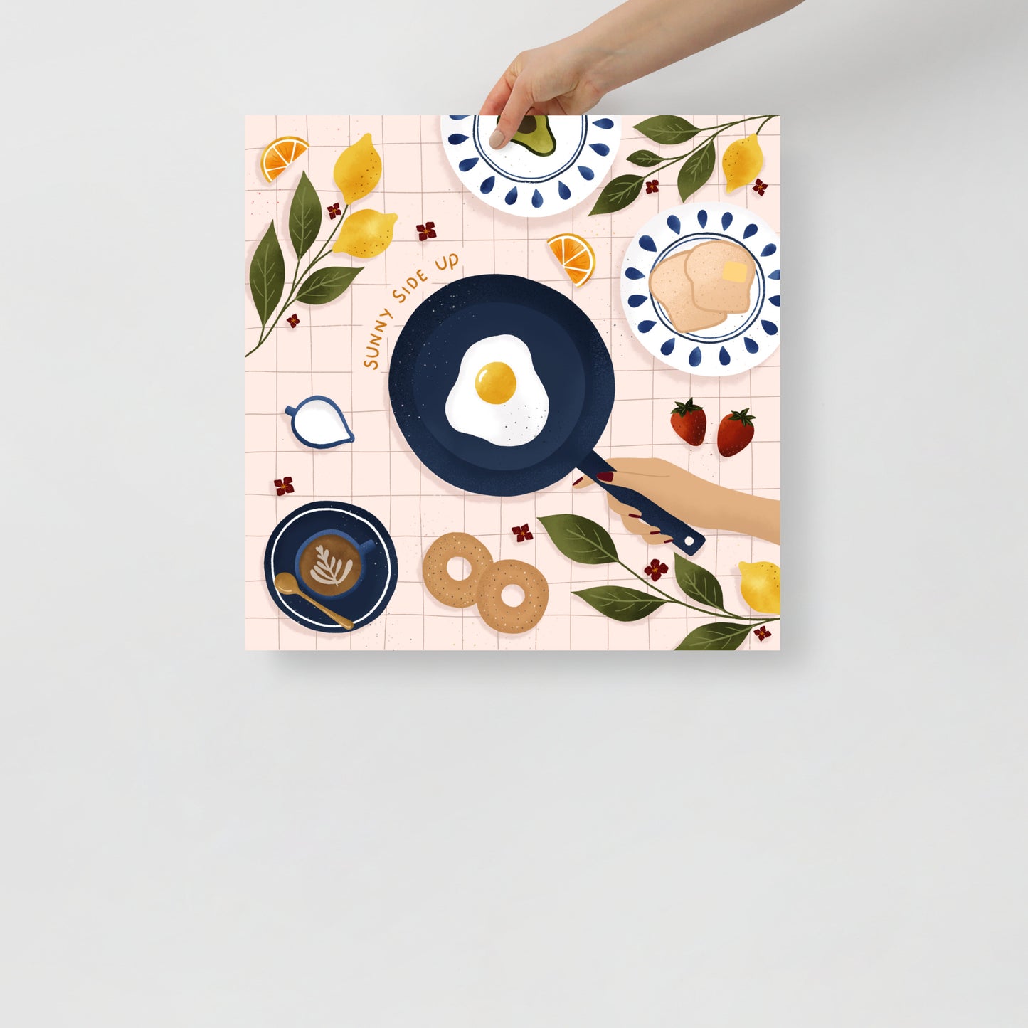 Sunny side up art print