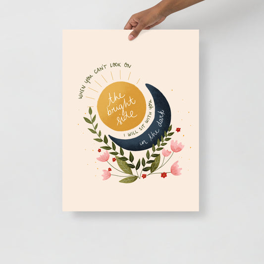 Bright Side art print