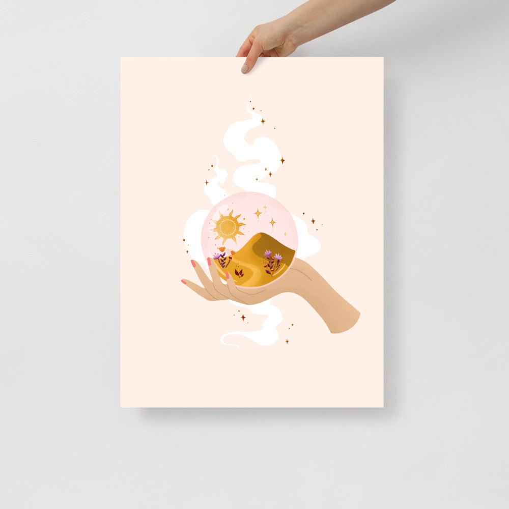 Crystal Ball art print