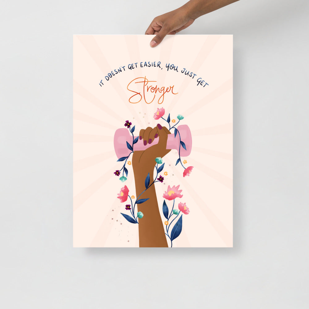 Stronger art print