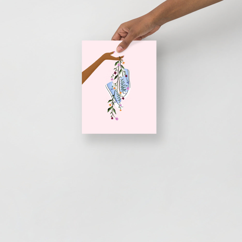Shoelaces art print