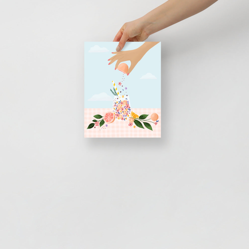 Lemonade art print