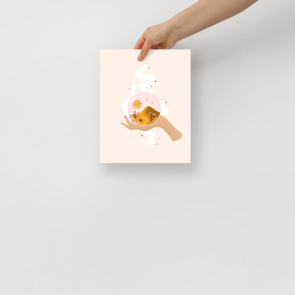 Crystal Ball art print