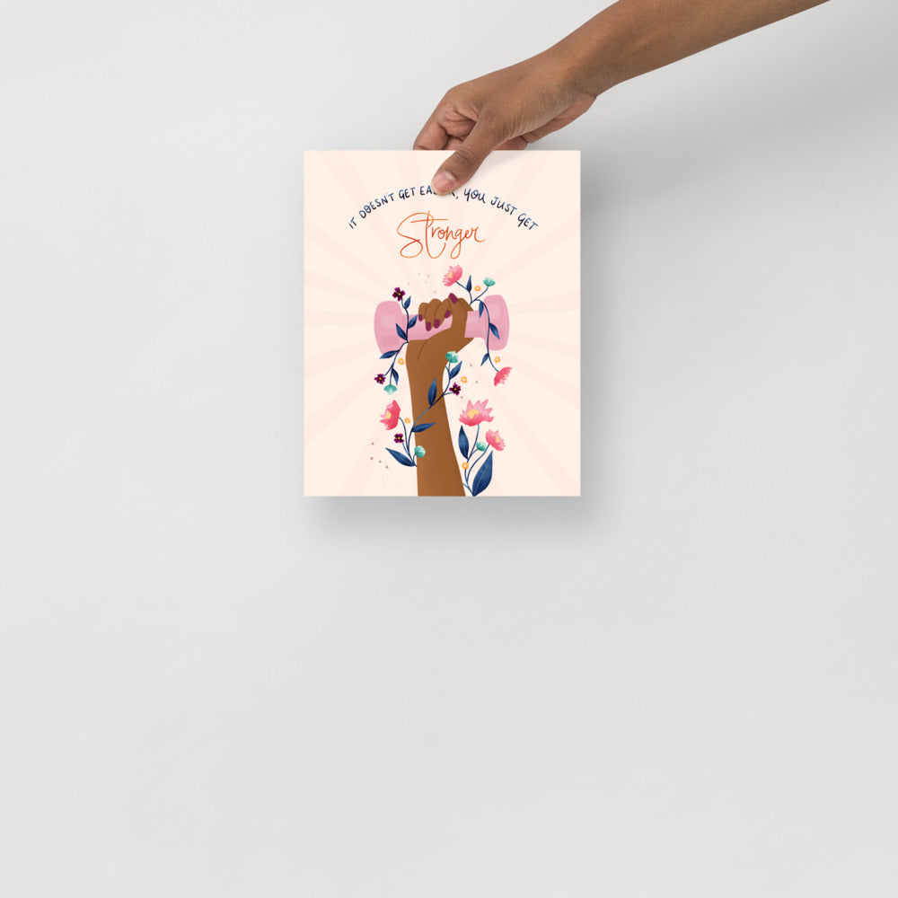 Stronger art print
