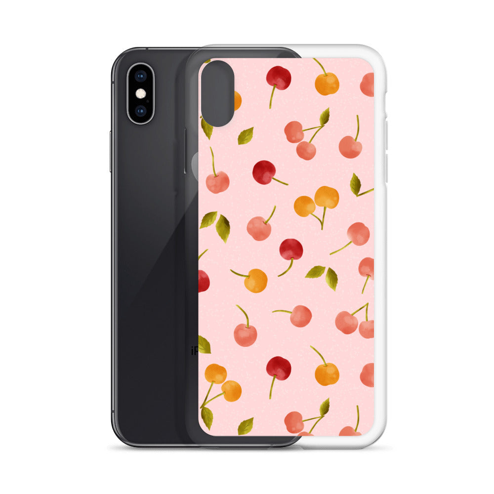 Cherries iPhone case