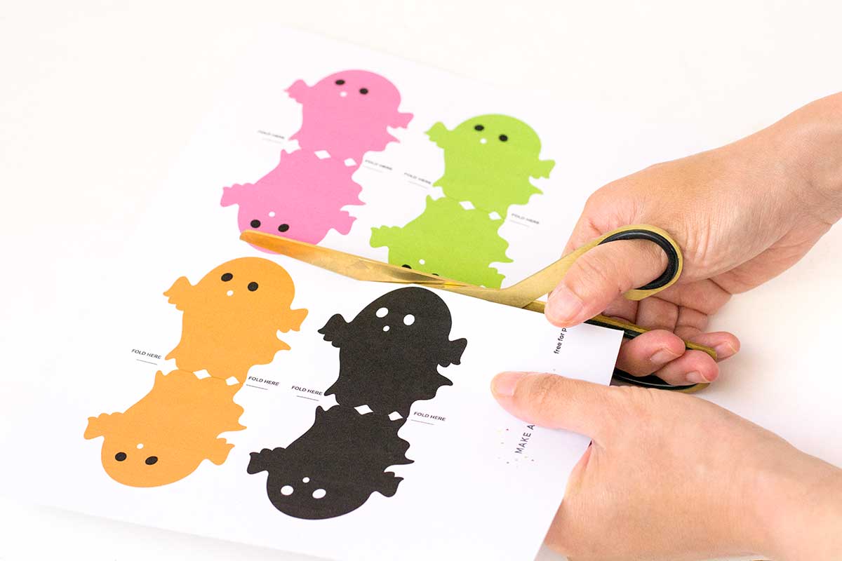 Printable Ghost Lollipop Holders Make And Tell