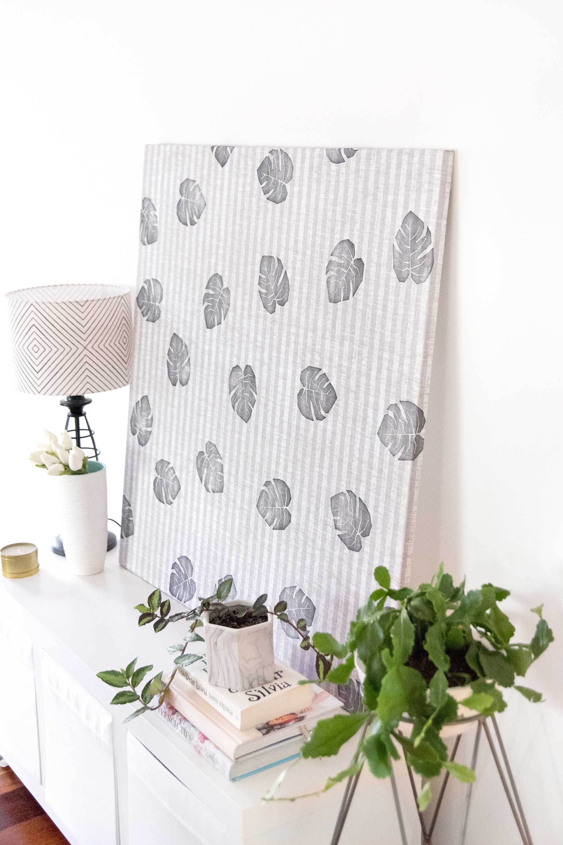 New Diy Fabric Wall Art for Large Space