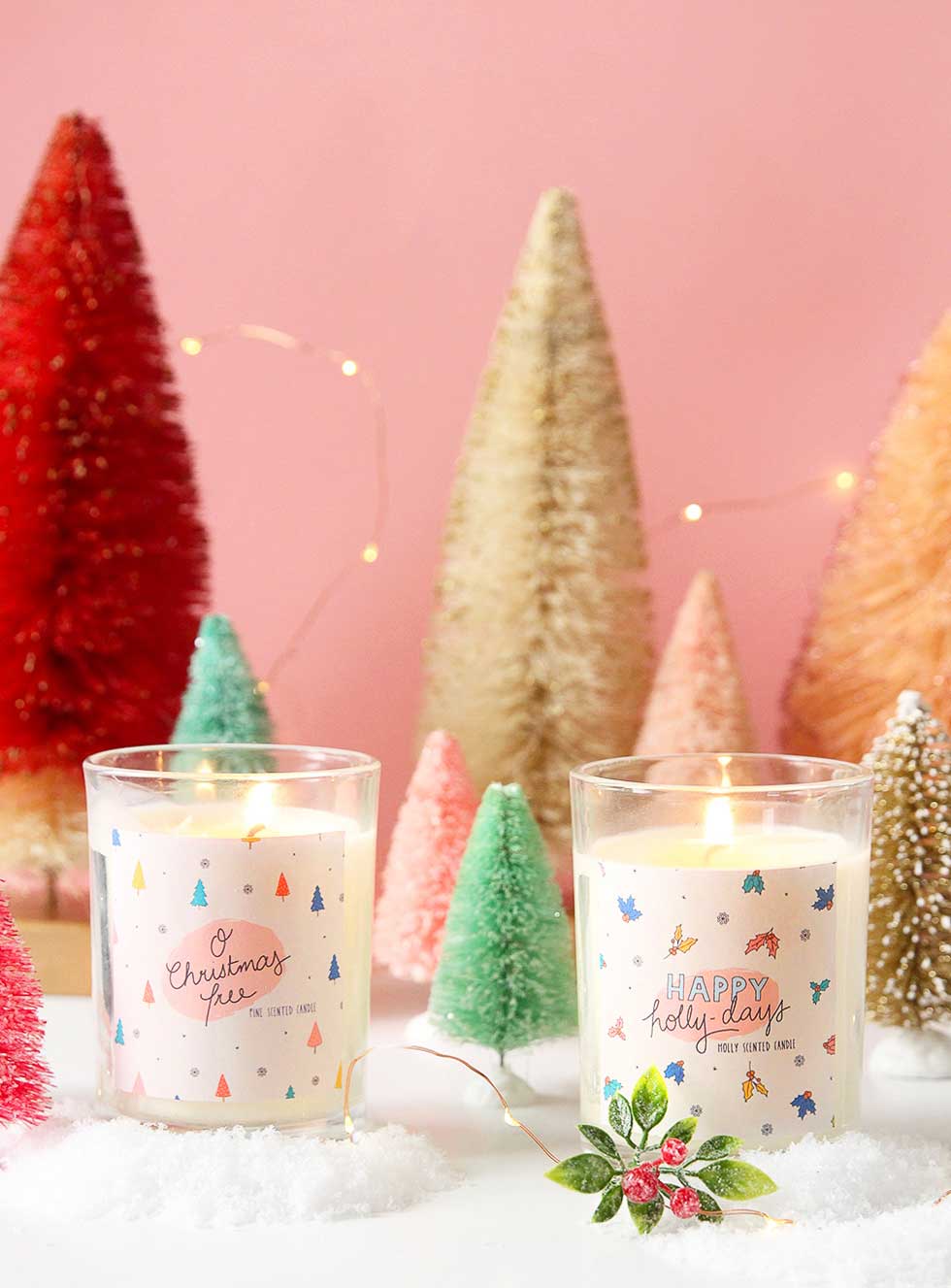 DIY Christmas scented candles with BlissMakes – Make and Tell