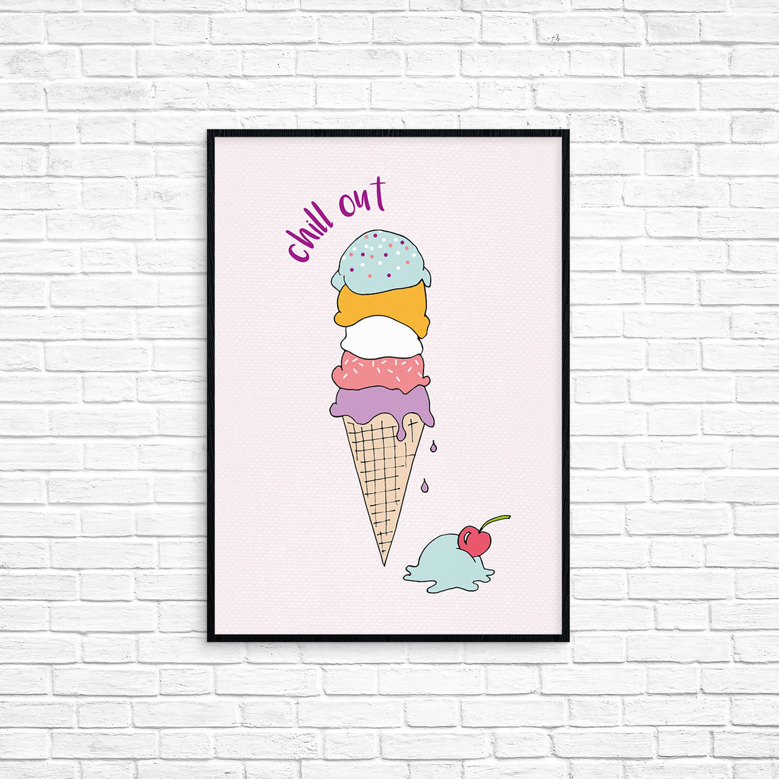 Chill out printable wall art