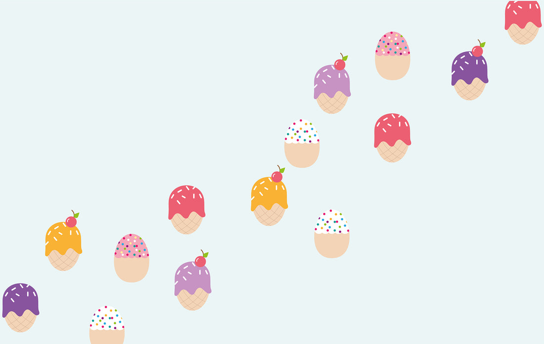 Ice cream easter egg desktop and ipad wallpaper