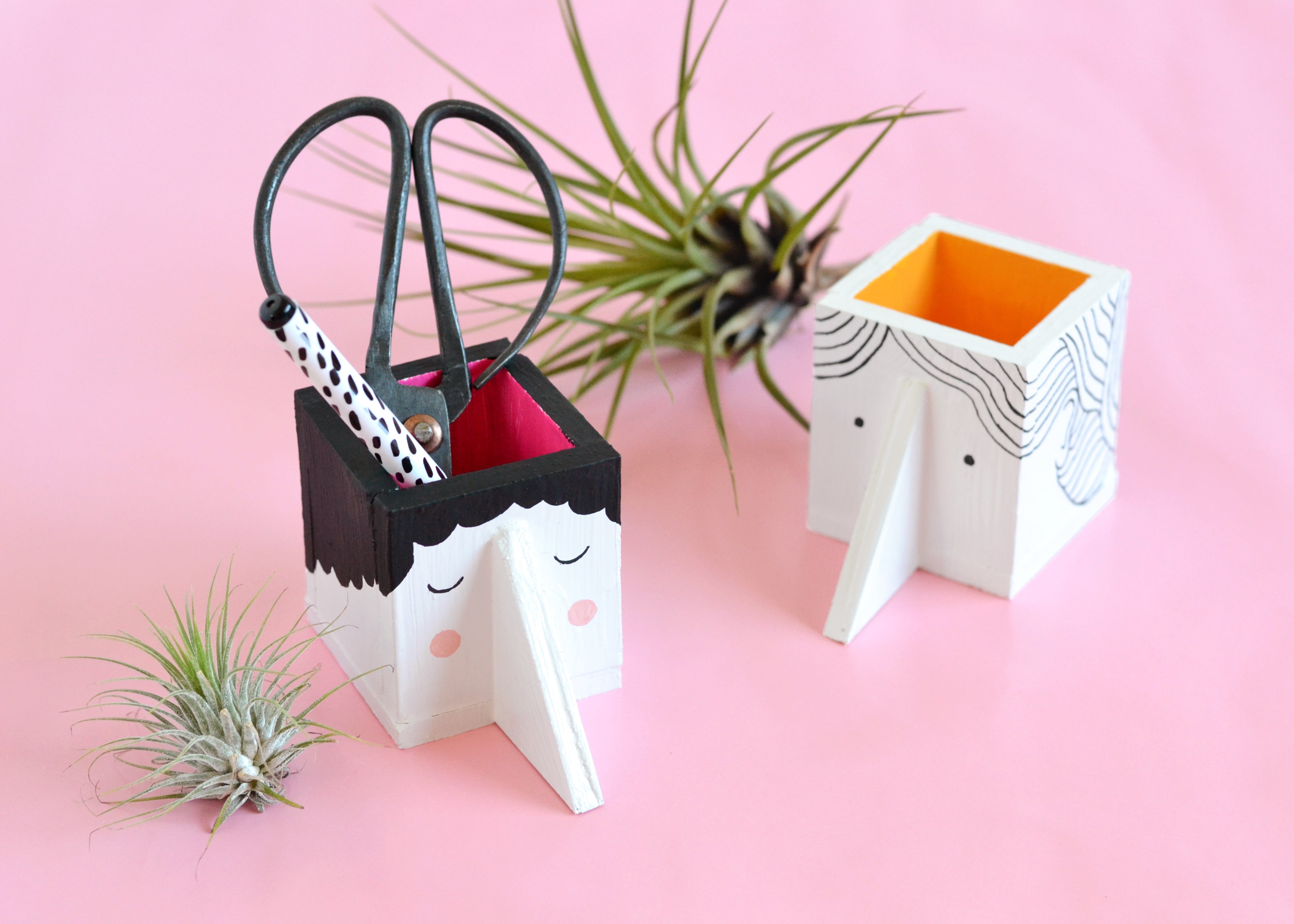 Mini face storage boxes – makeandtell