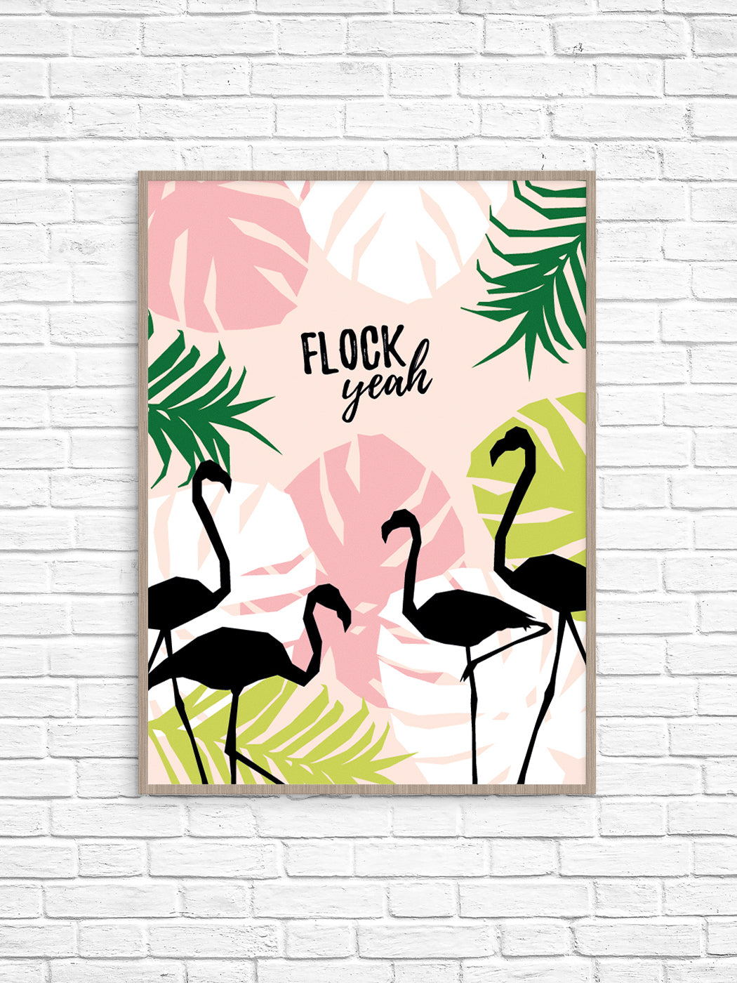 Flock Yeah Printable Wall Art Makeandtell