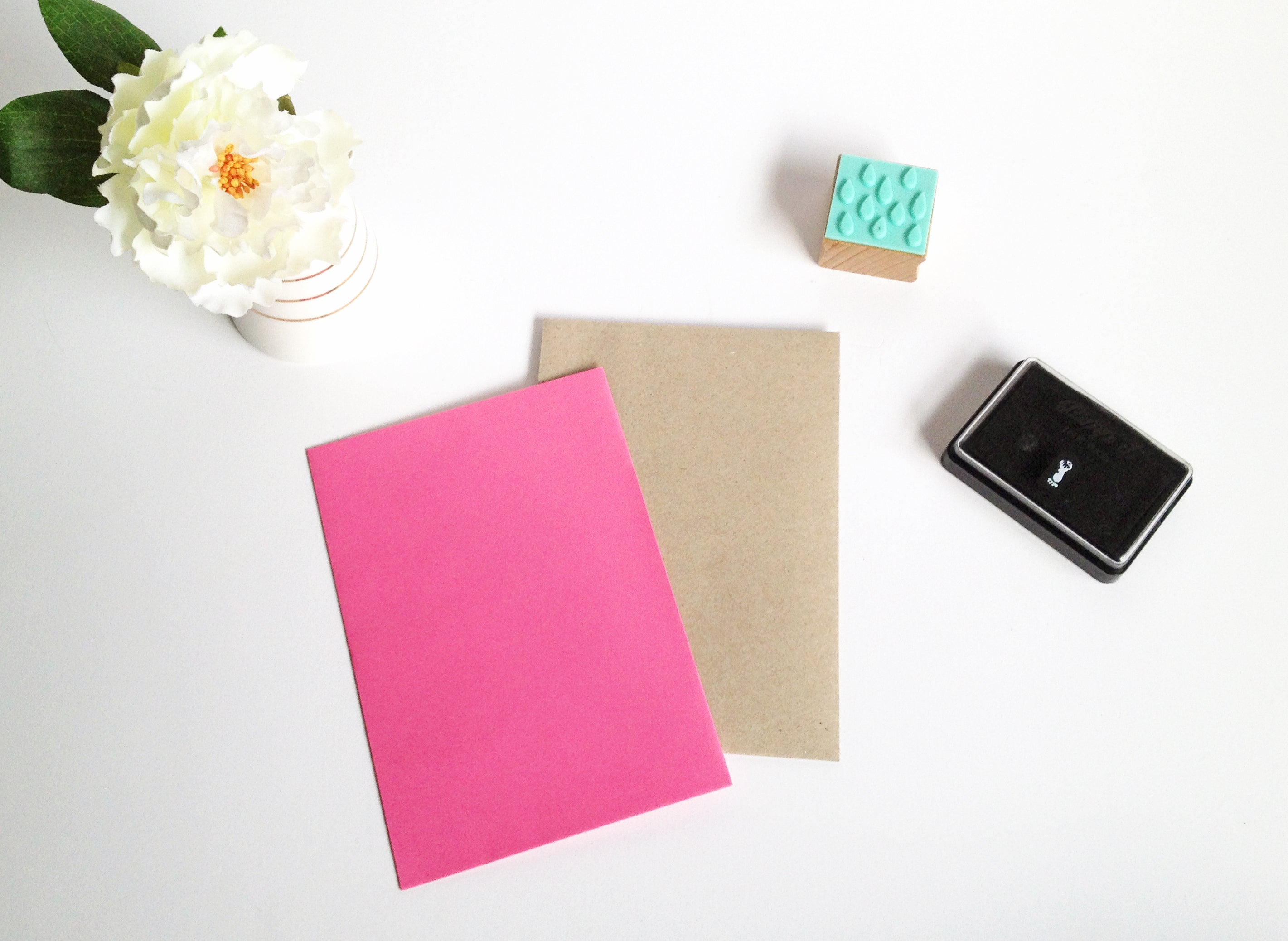 Paper Ink Stamp How to ink a stamp – makeandtell
