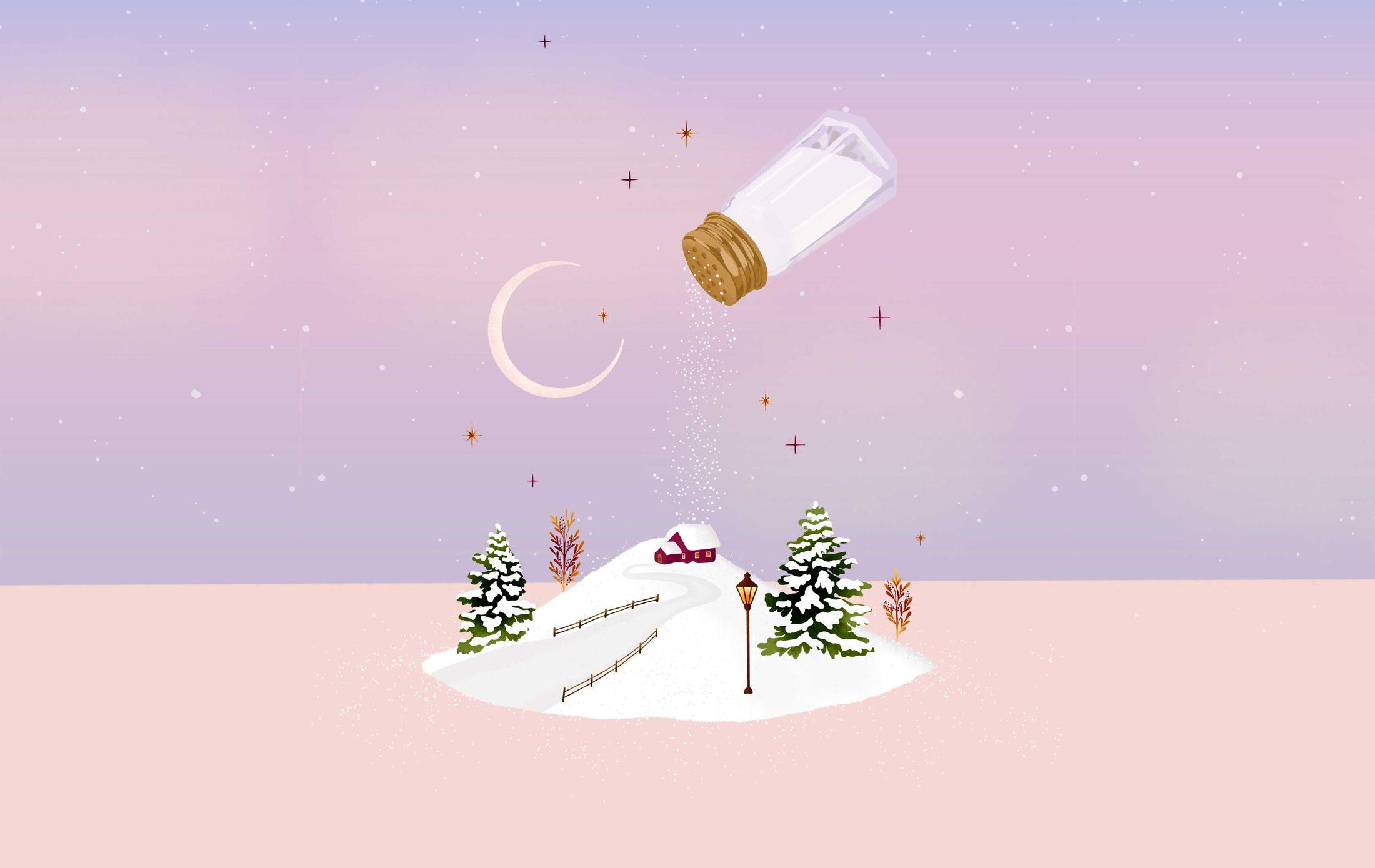 Salt shaker winter desktop, phone and tablet wallpaper – makeandtell