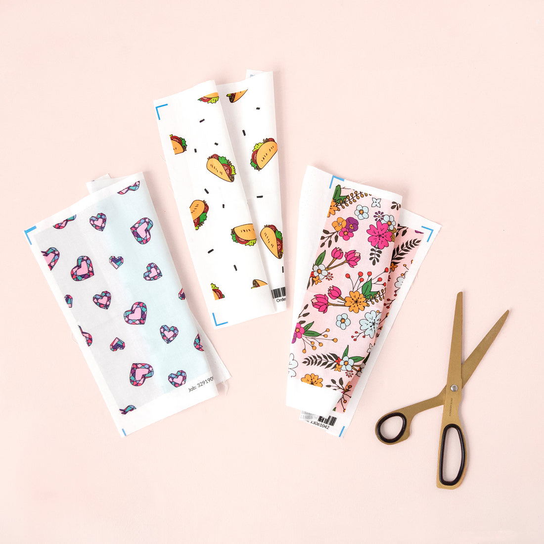 Make and Tell prints now on fabric!