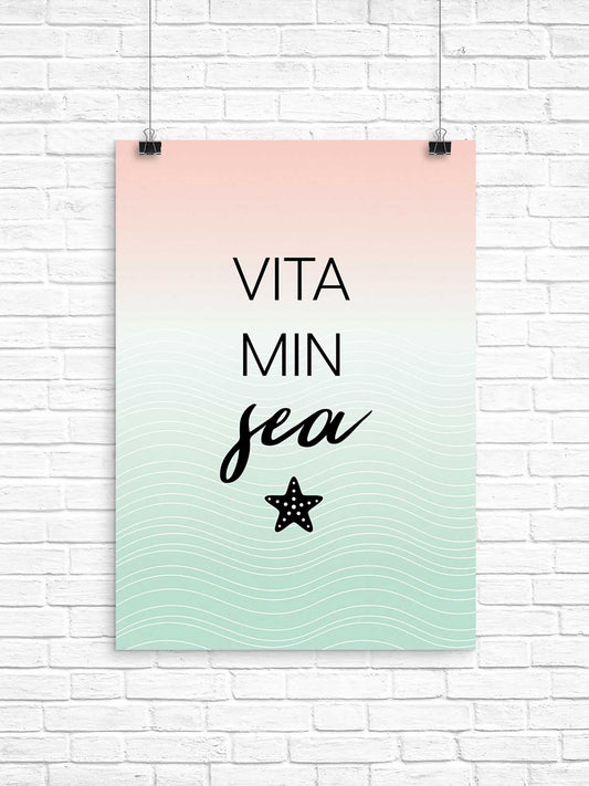 Vitamin sea printable wall art