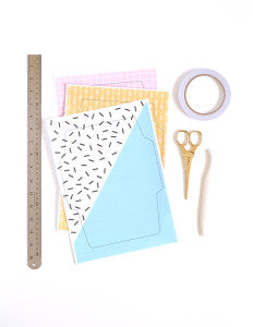 DIY printable patterned envelopes – makeandtell