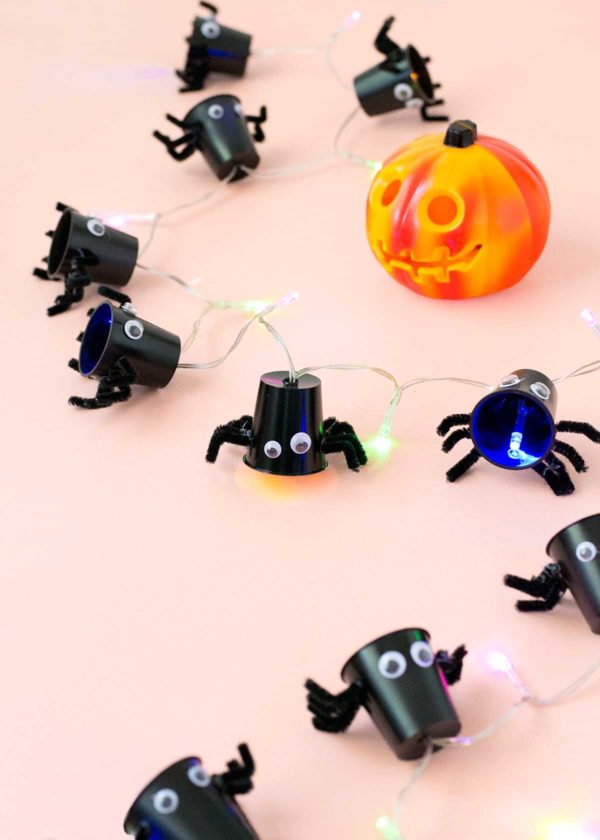 Spider string lights for The Reject Shop – Make and Tell